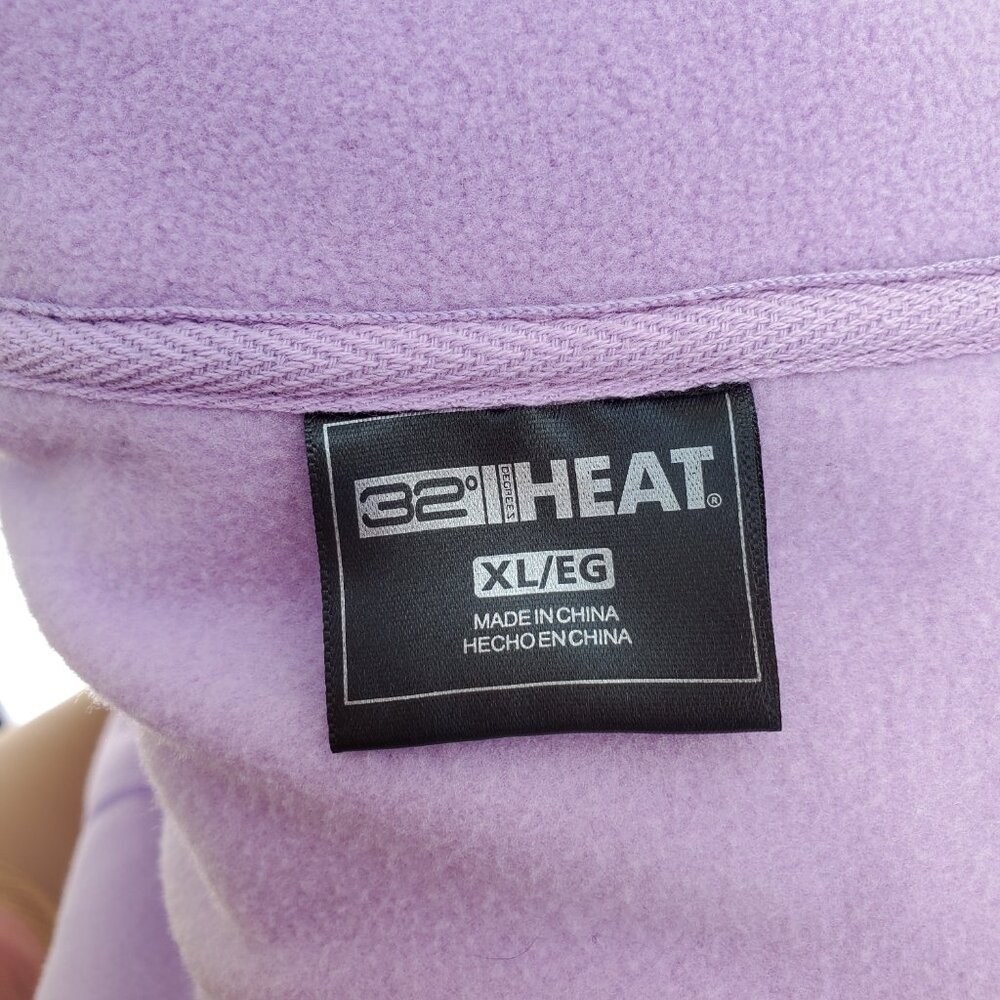 32 Degree Heat Brushed Fleece Jacket, Size XL - Picture 10 of 11